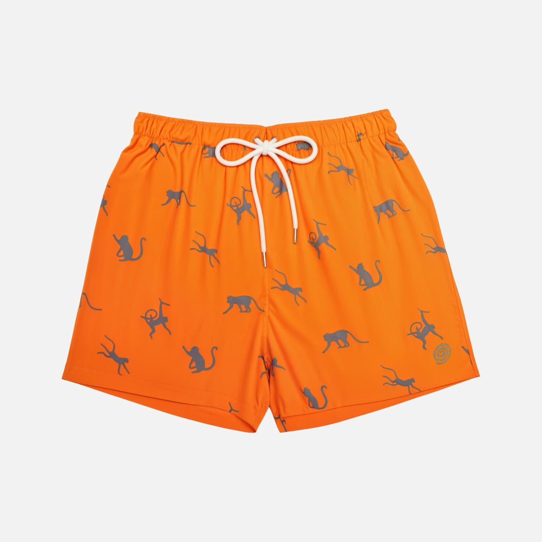 Mens Patterned Swimming Trunks