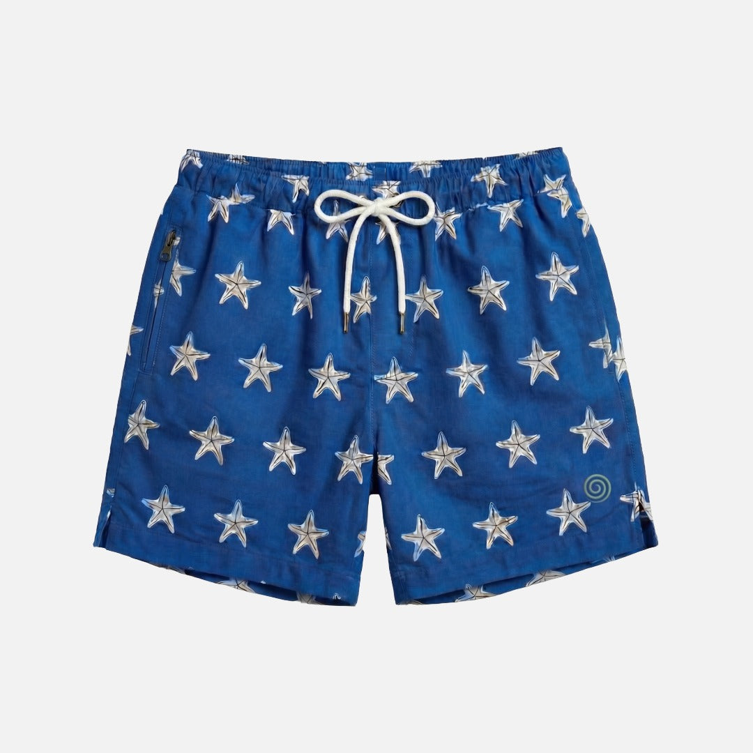 Mens Patterned Swimming Trunks