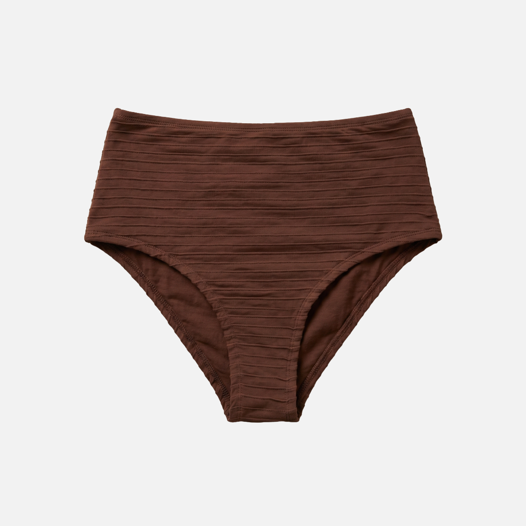 Womens High Rise Bikini Bottom