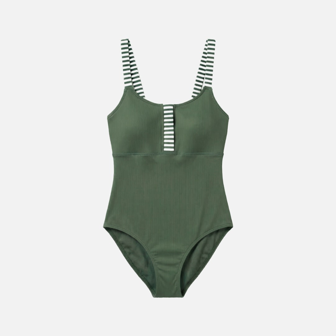 Womens Scoop Neck Swimming Costume (Mastectomy Friendly)