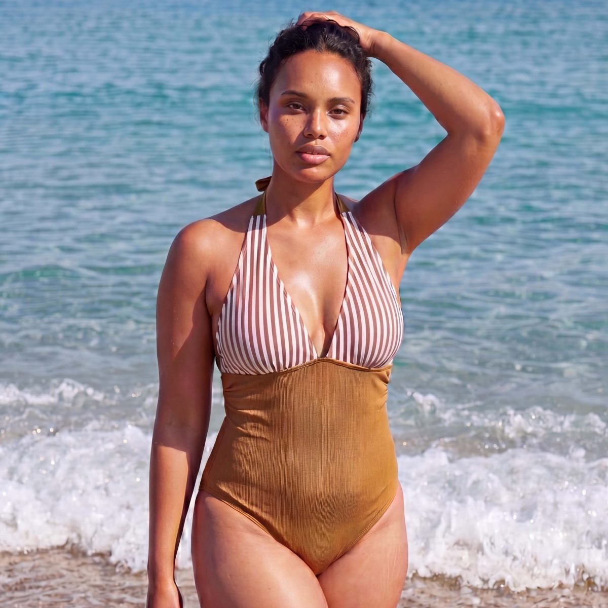 Womens Support Swimming Costume